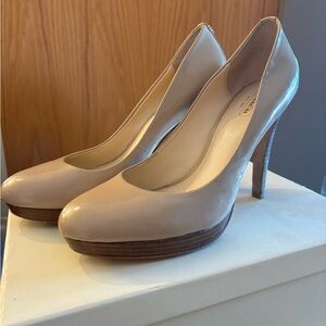 Coach Leticia Patent Leather Biscuit Pump